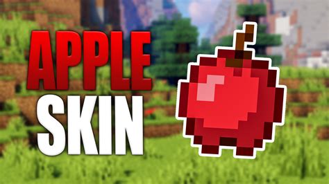 minecraft apple skin|appleskin